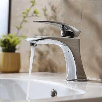 single hole bath sink faucet